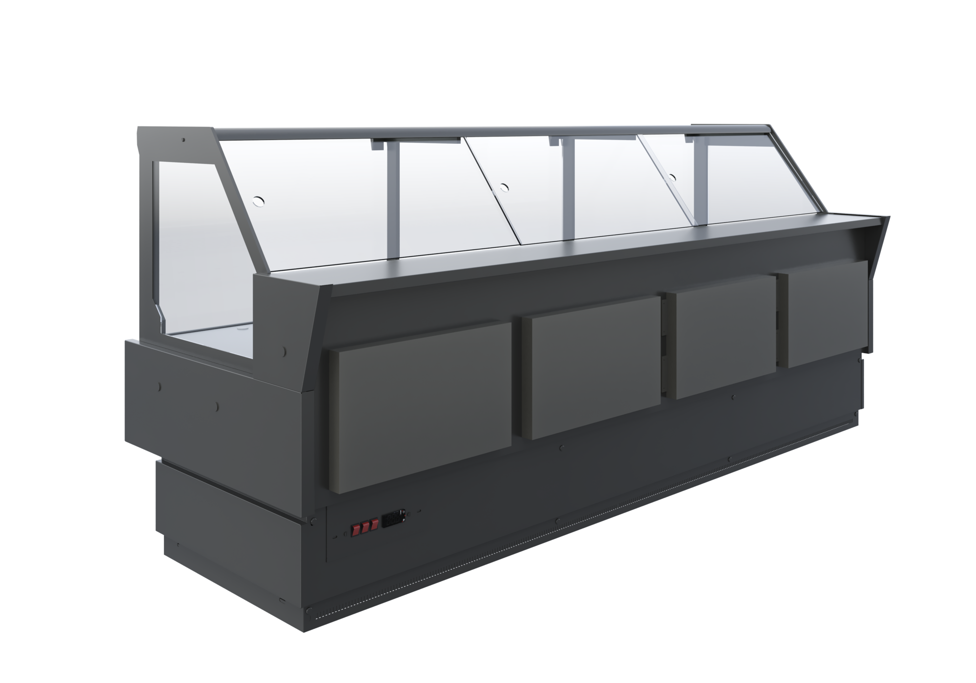 Magnolia Dik Camlı Depolu Reyon