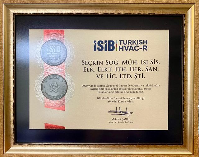 ISIB 2020 Ödülü